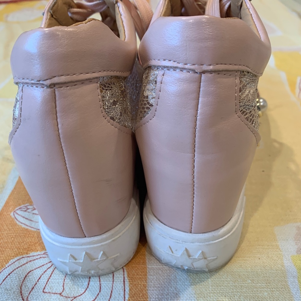 Gucci Laced Wedge Sneakers Size 37 - Picture 11 of 16